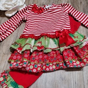 Christmas girls outfit